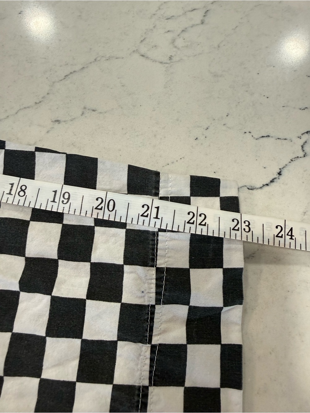 Saint Geraldine Marrs Checkered Coveralls Jumpsuit Black White S Anthropologie - Picture 11 of 11